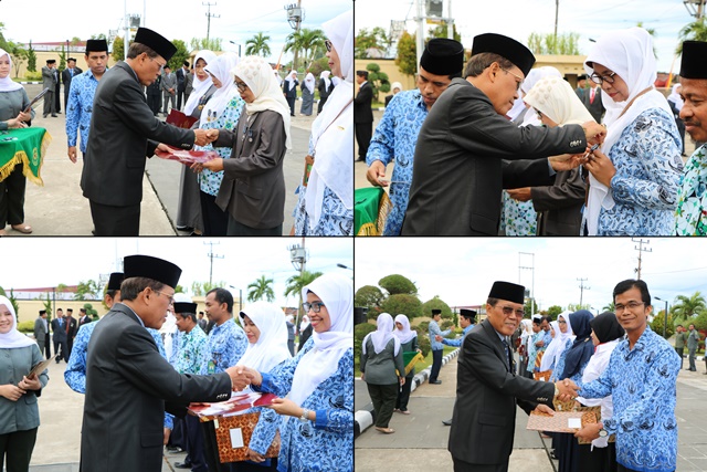 Suasana Penyerahan Piagam Satyalencana