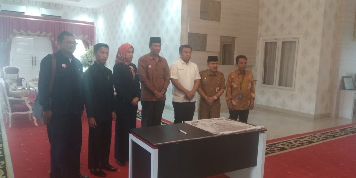 Ketua PTA Padang Hadiri Pencanangan Zona Integritas Pengadilan Agama Pulau Punjung