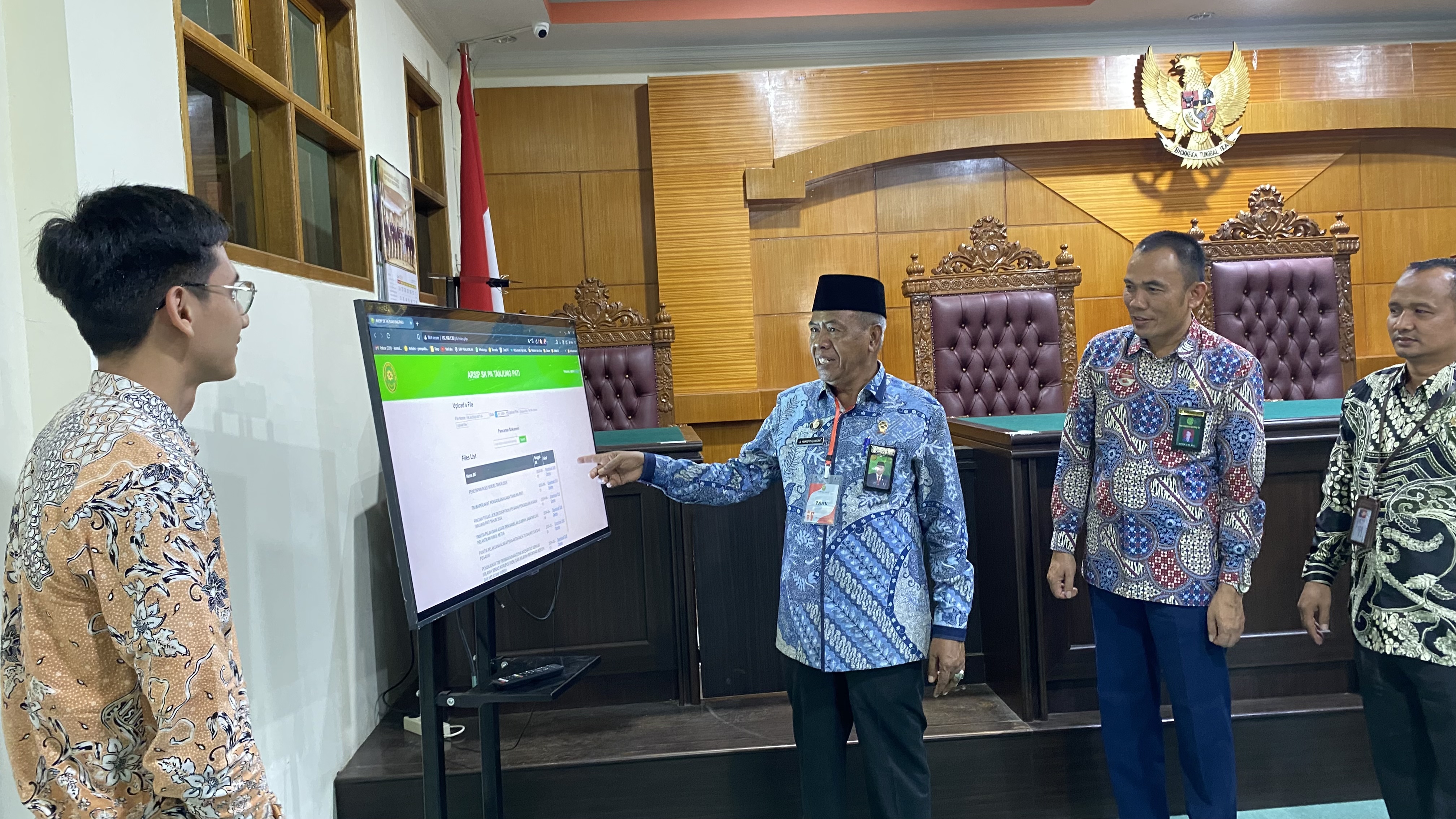 Ketua PTA Padang Lakukan Pembinaan di PA Tanjung Pati