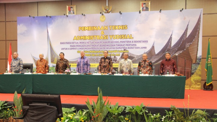 Kunjungan Ketua Mahkamah Agung ke Sumatera Barat